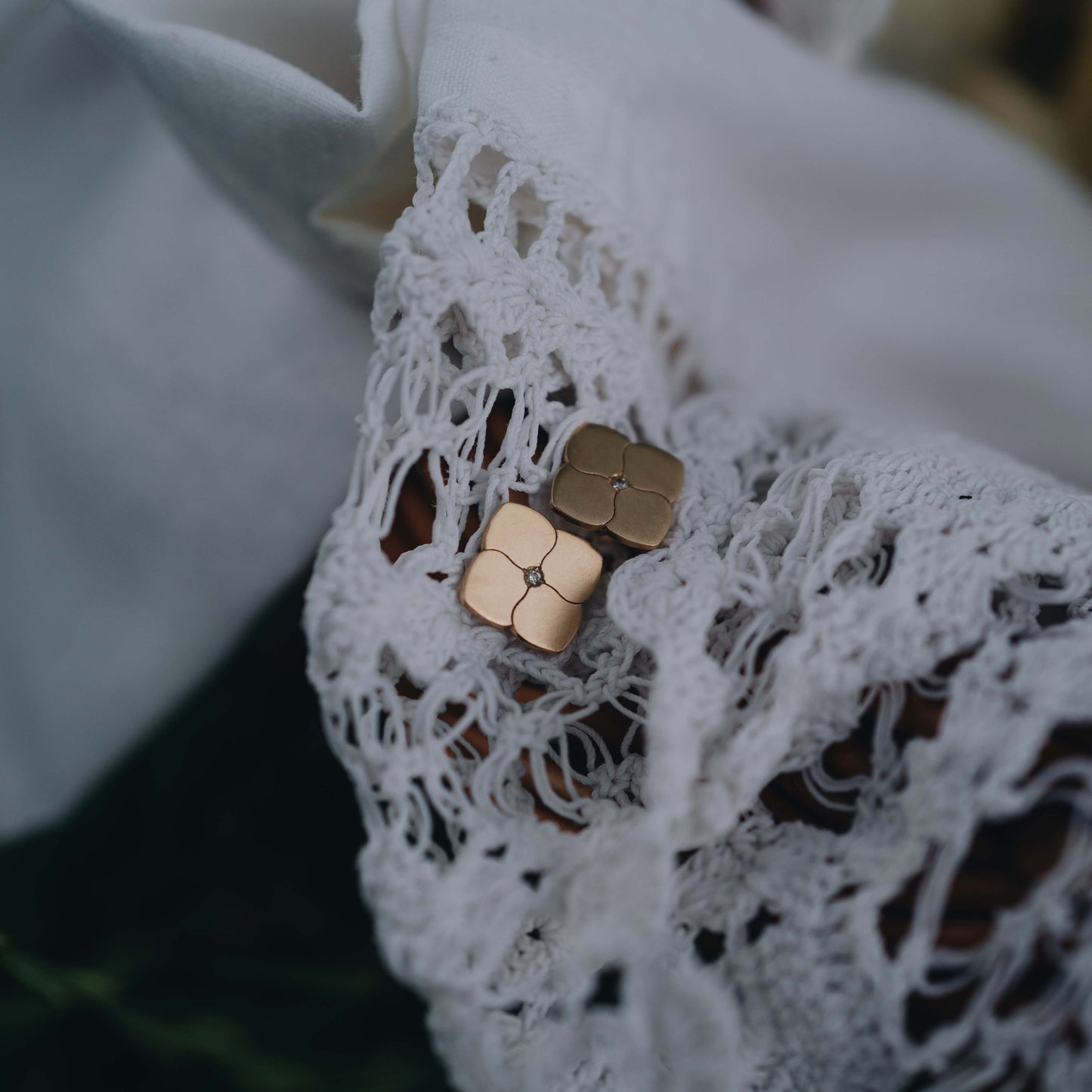 Petals of Time Stud Earrings