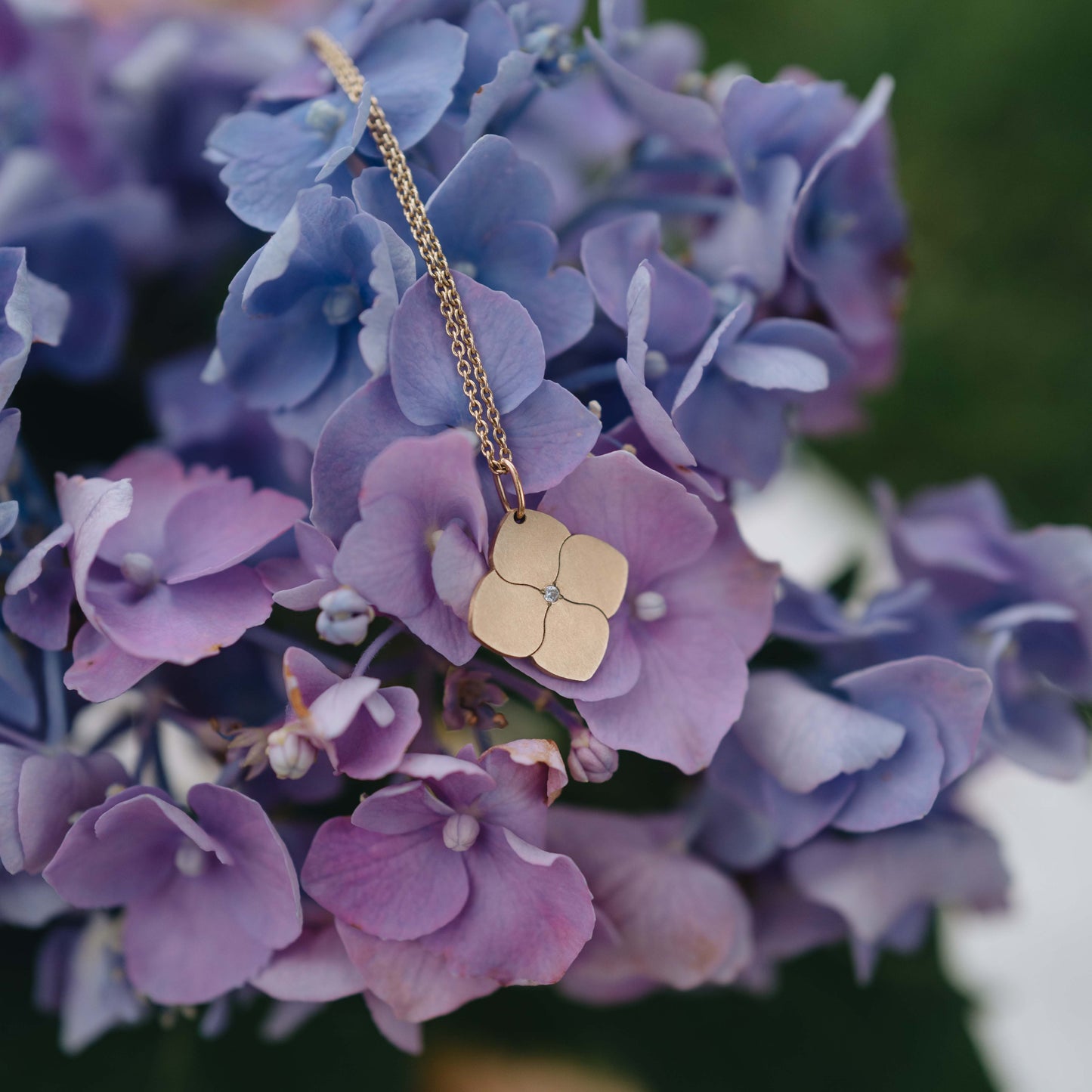 Petals of Time Necklace with Pendant